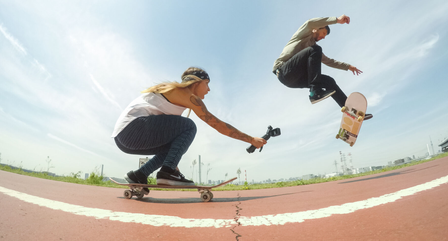 gopro pattinaggio