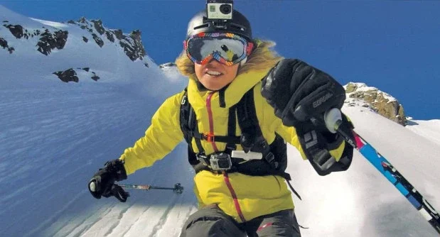 gopro snowboard chest mount