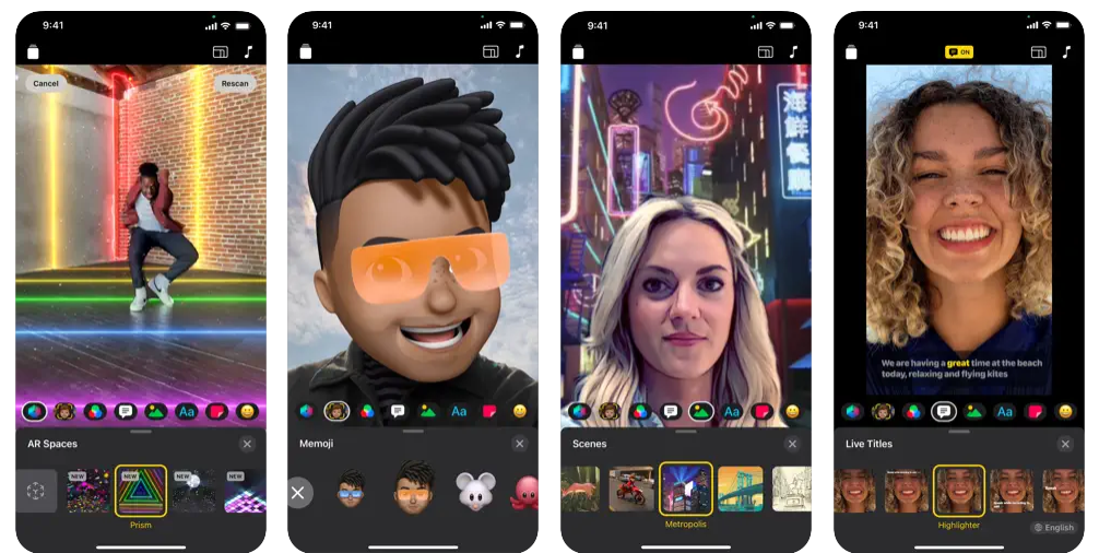 Clips iOS video editing app