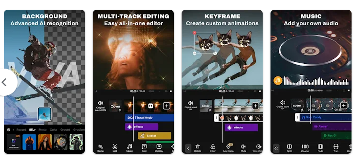 VivaVideo AI Editor voor Android
