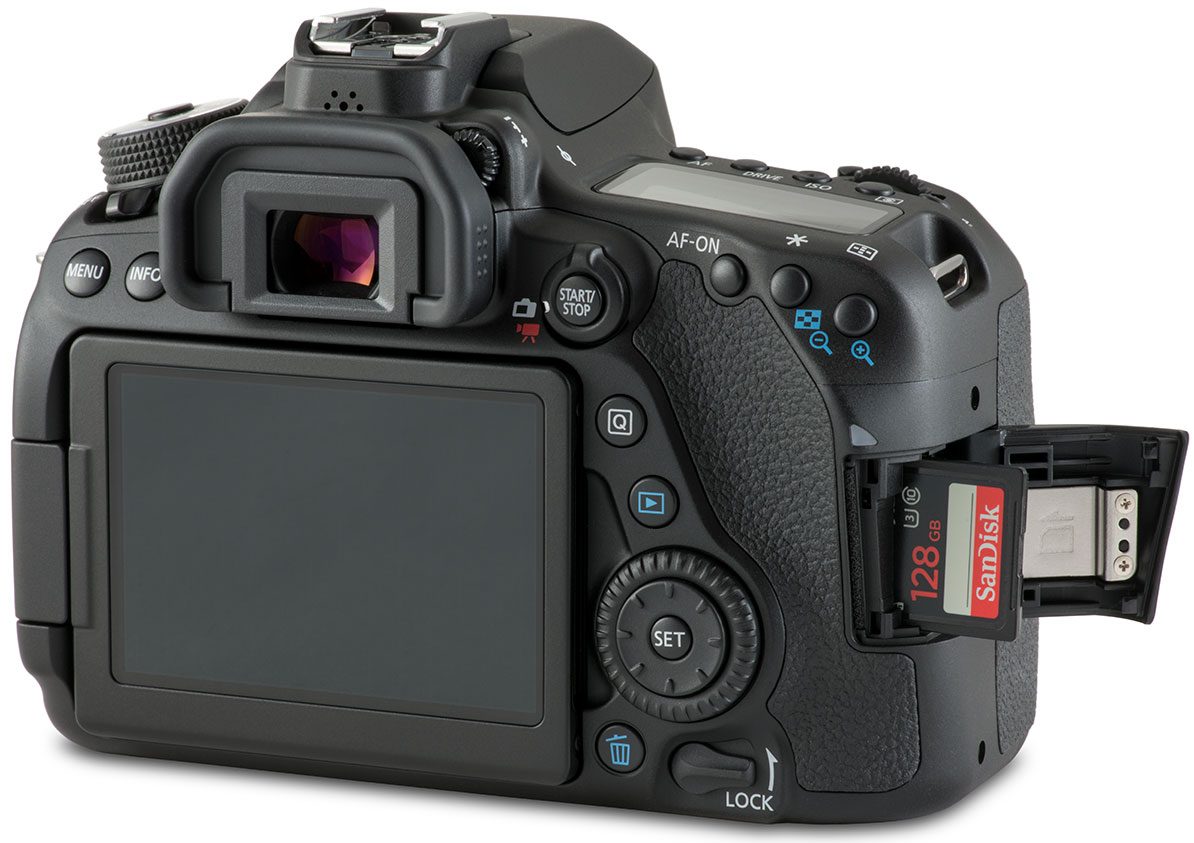 appareils photo canon cartes sd
