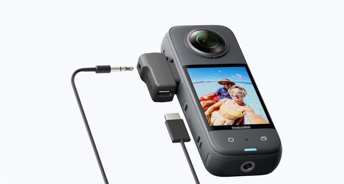 insta360 x3 mic adapter