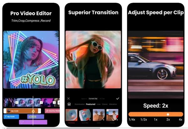 passaggi per modificare i video su iphone