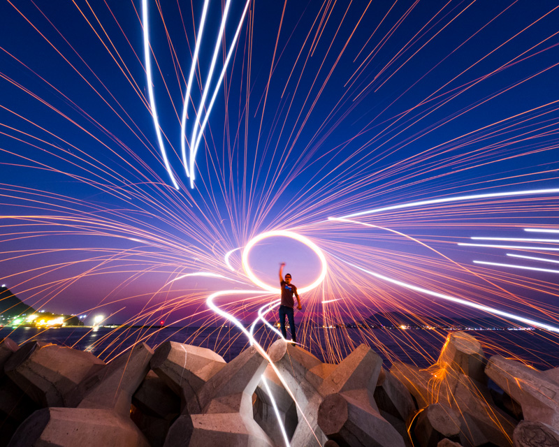 gopro hero Pintura de 12 luces