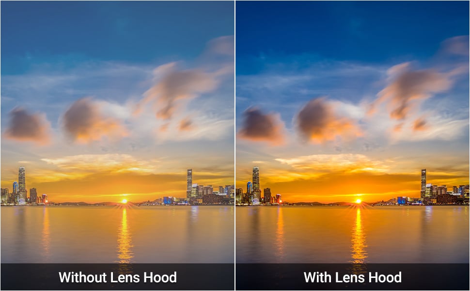 camera lens hood
