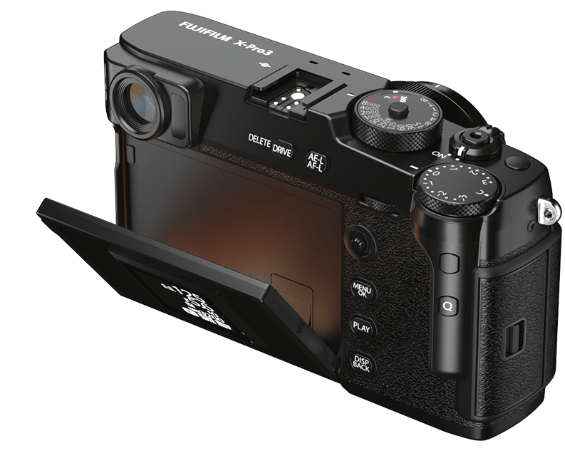 Fujifilm XPro2 vs xpro3 screen