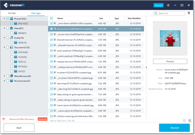 recoverit software
