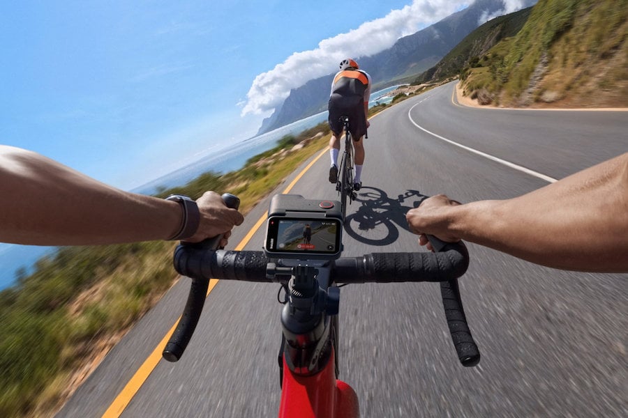insta360 ace pro 2 biking