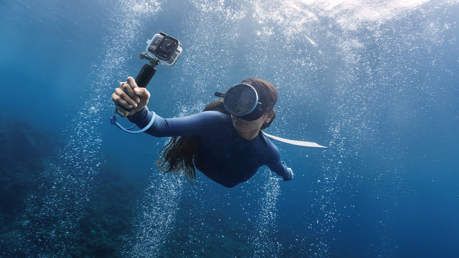 insta360 ace pro 2 underwater