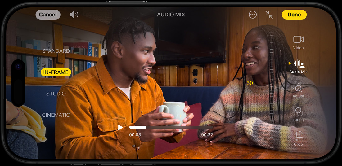 iphone 16 camera interface