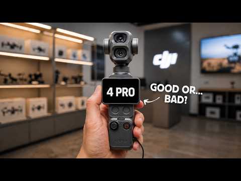 DJI Pocket 4 Pro is REAL (First Look)