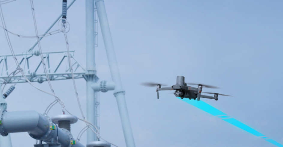 Dron con cámara térmica