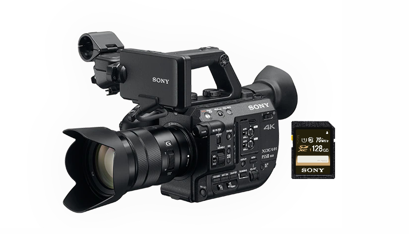 melhor cartão sd para sony fs5