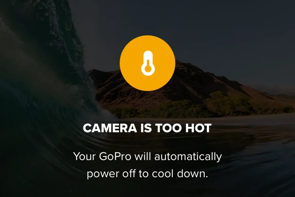 gopro hero-11 sobrecalentamiento