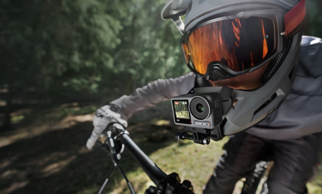 LKT Telecamera Per Casco Moto Da Bici 1080p Doppia Dash Cam, Fotocamera Sportiva Per Bicicletta Anteriore E Posteriore, Mini Action Cam Fotocamera Avventura Con Grandangolo Di
