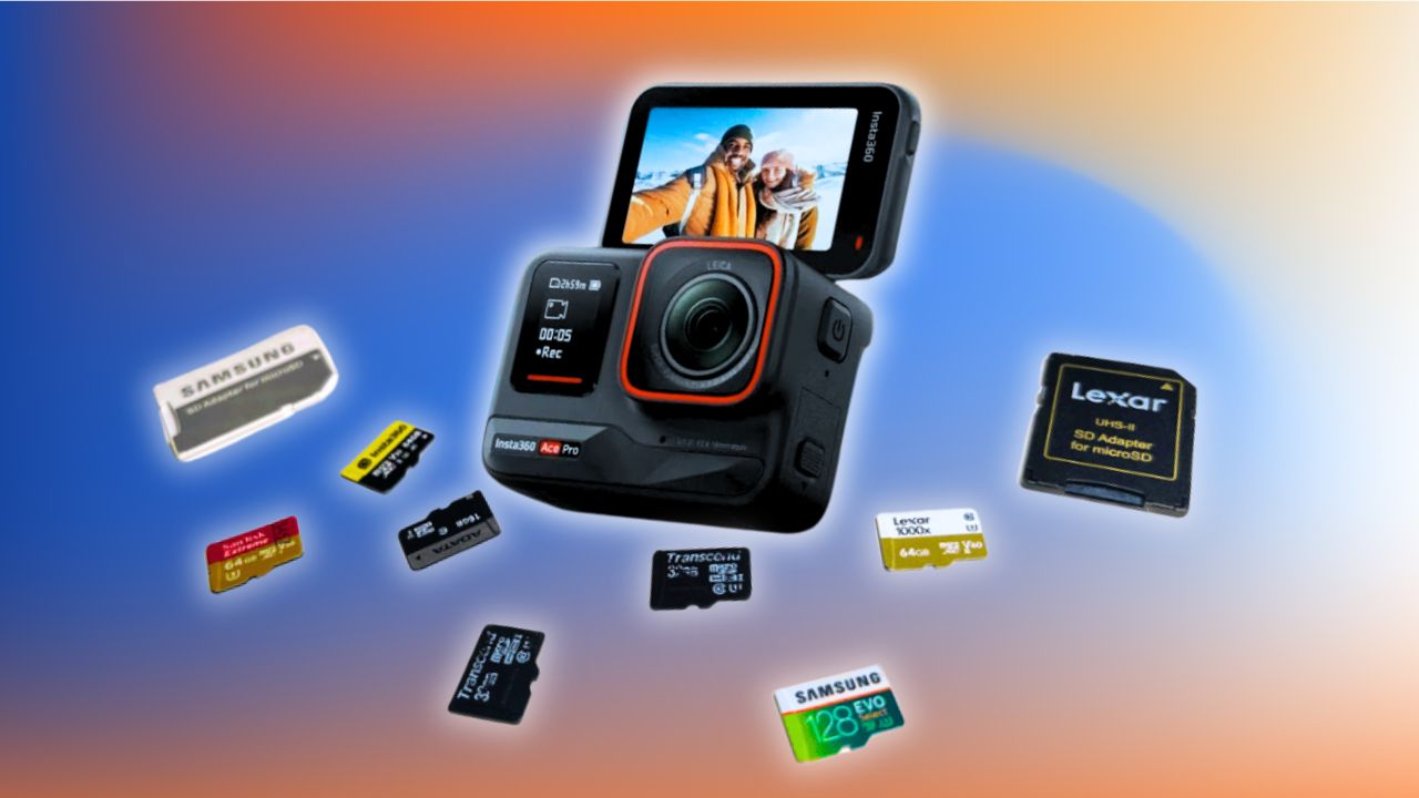 best sd card for insta360 ace pro