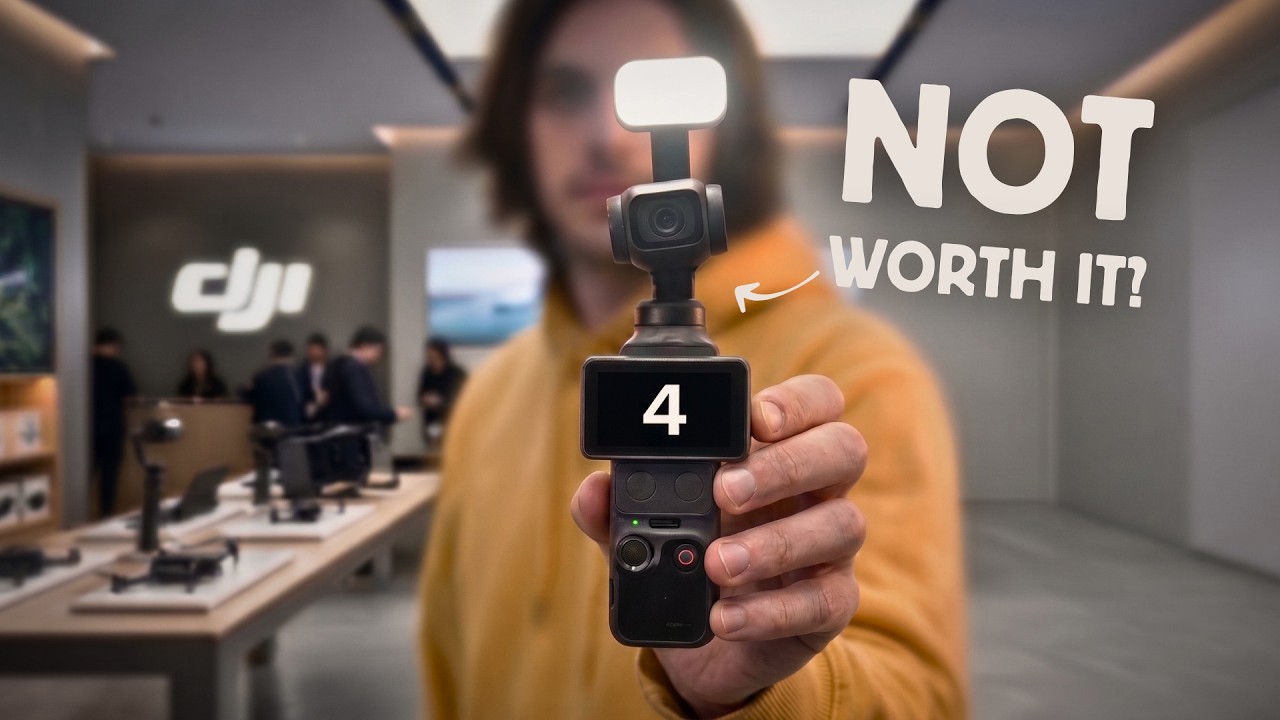 DJI Pocket 4 review — is it worth upgrading from the Pocket 3?