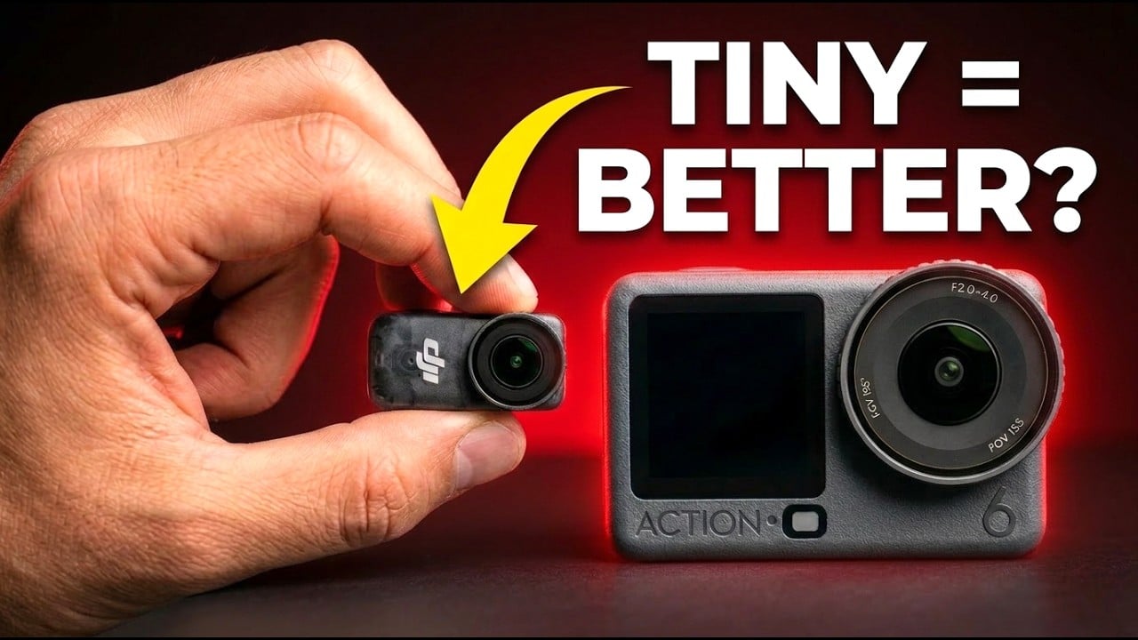 DJI Osmo Nano vs DJI Osmo Action 6 comparison