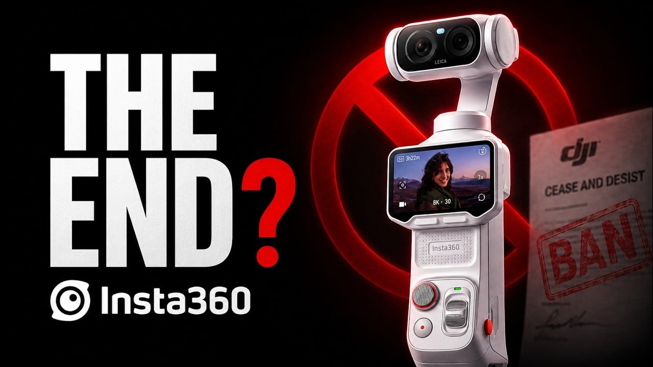 DJI vs Insta360 lawsuit over the Insta360 Luna Ultra