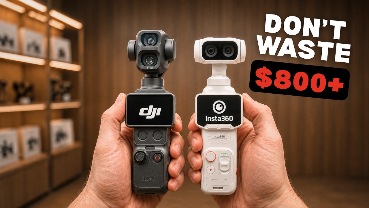 insta360 Luna Ultra vs DJI Pocket 4 Pro comparison