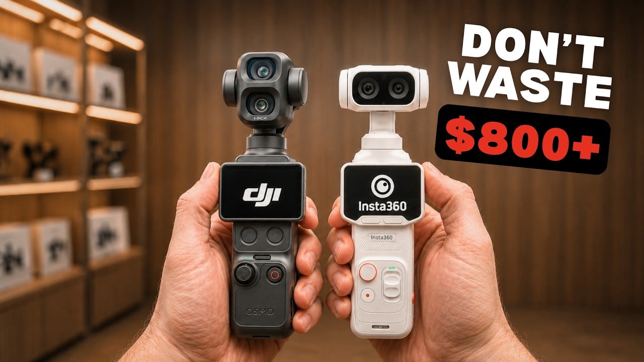 Insta360 Luna Ultra vs DJI Pocket 4 comparison